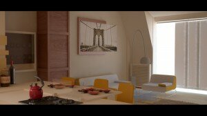 Project: Apartment - Belgrade scene 2
